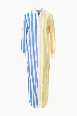 Cover-Ups<STAUD VITA DRESS  BUTTERCUP SEASHORE STRIPE BUTTERCUPSEASHORESTRIPE
