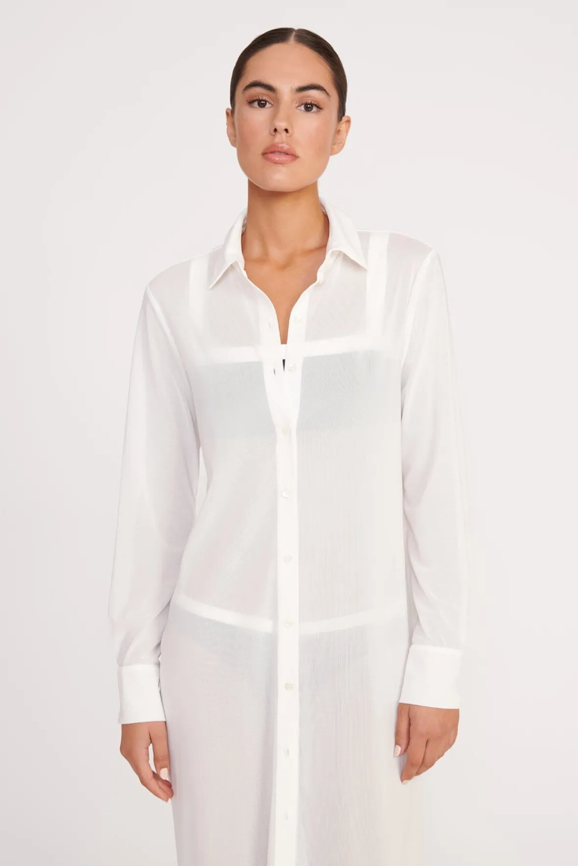 Cover-Ups<STAUD VITA DRESS WHITE