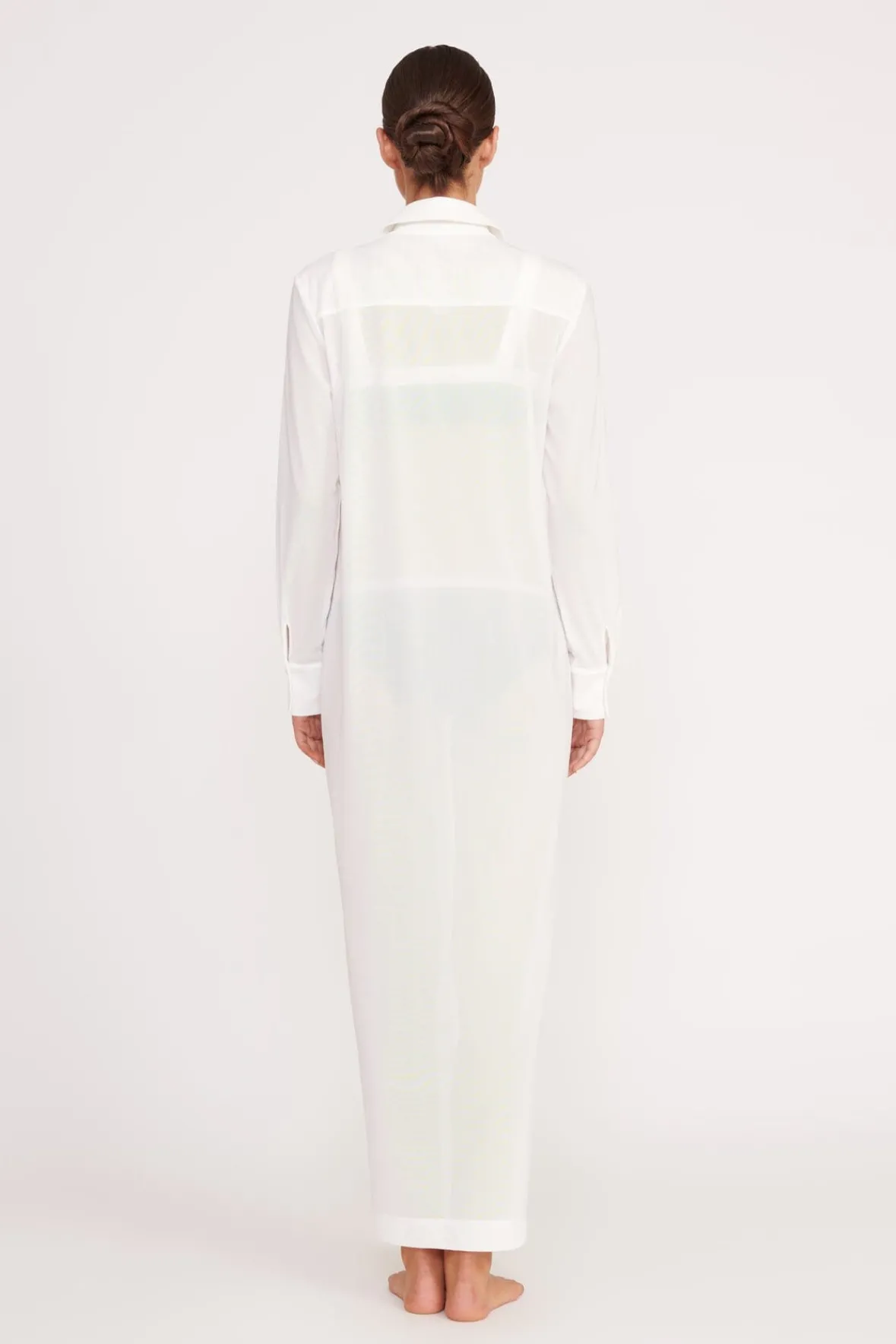 Cover-Ups<STAUD VITA DRESS WHITE
