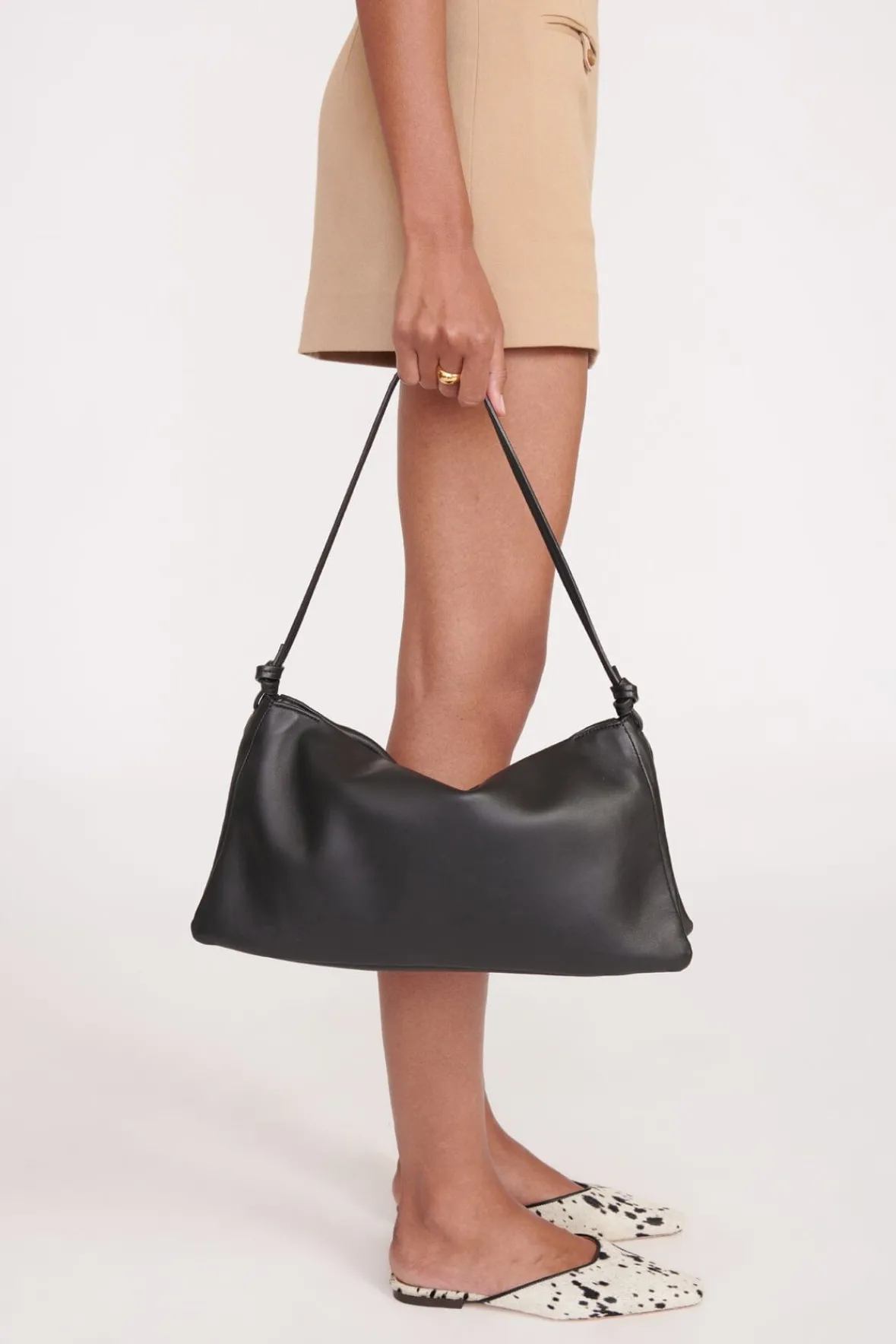 Shoulder<STAUD VIVI SHOULDER BAG BLACK