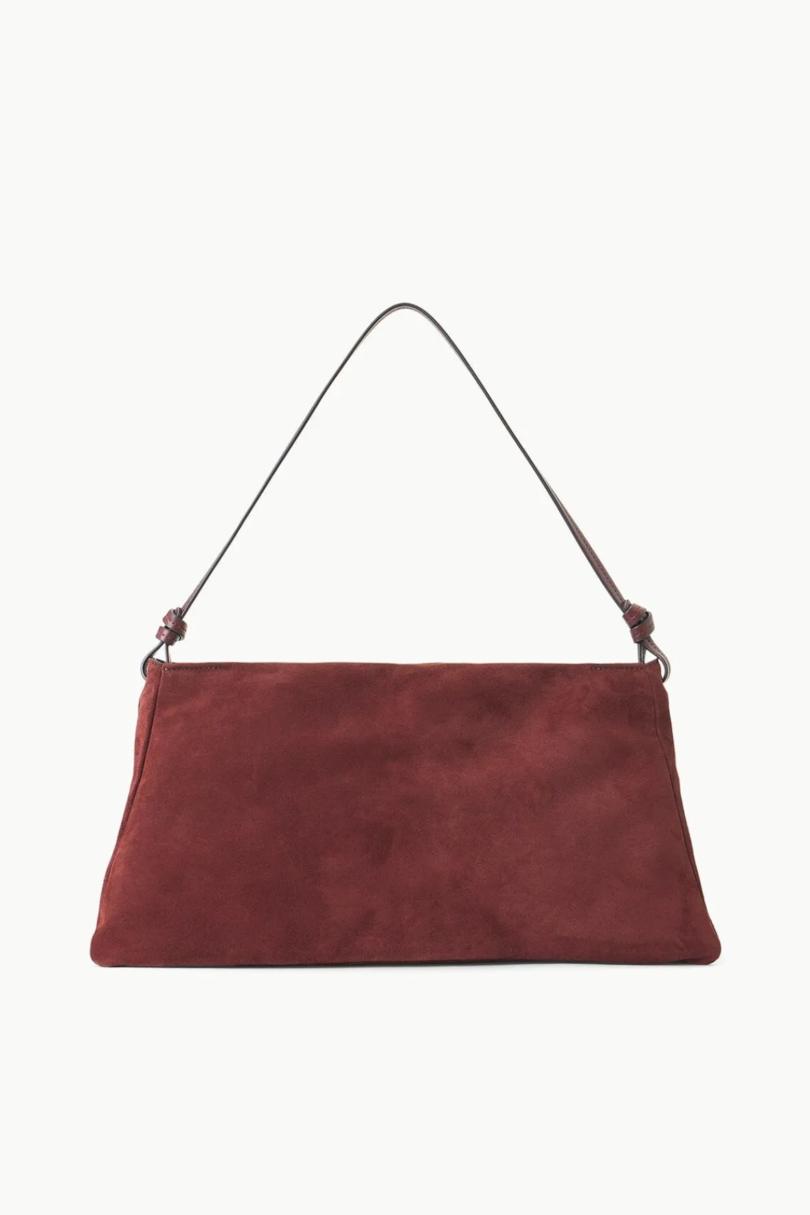 Shoulder<STAUD VIVI SHOULDER BAG MAHOGANY SUEDE MAHOGANYSUEDE
