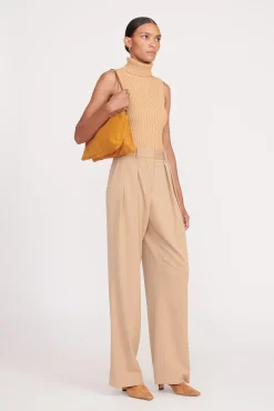 Shoulder<STAUD VIVI SHOULDER BAG  TAN SUEDE TANSUEDE