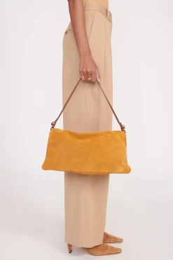 Shoulder<STAUD VIVI SHOULDER BAG  TAN SUEDE TANSUEDE