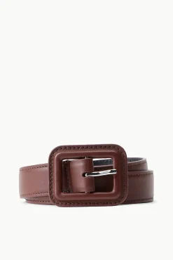 Belts<STAUD WAIST BELT   MAHOGANY