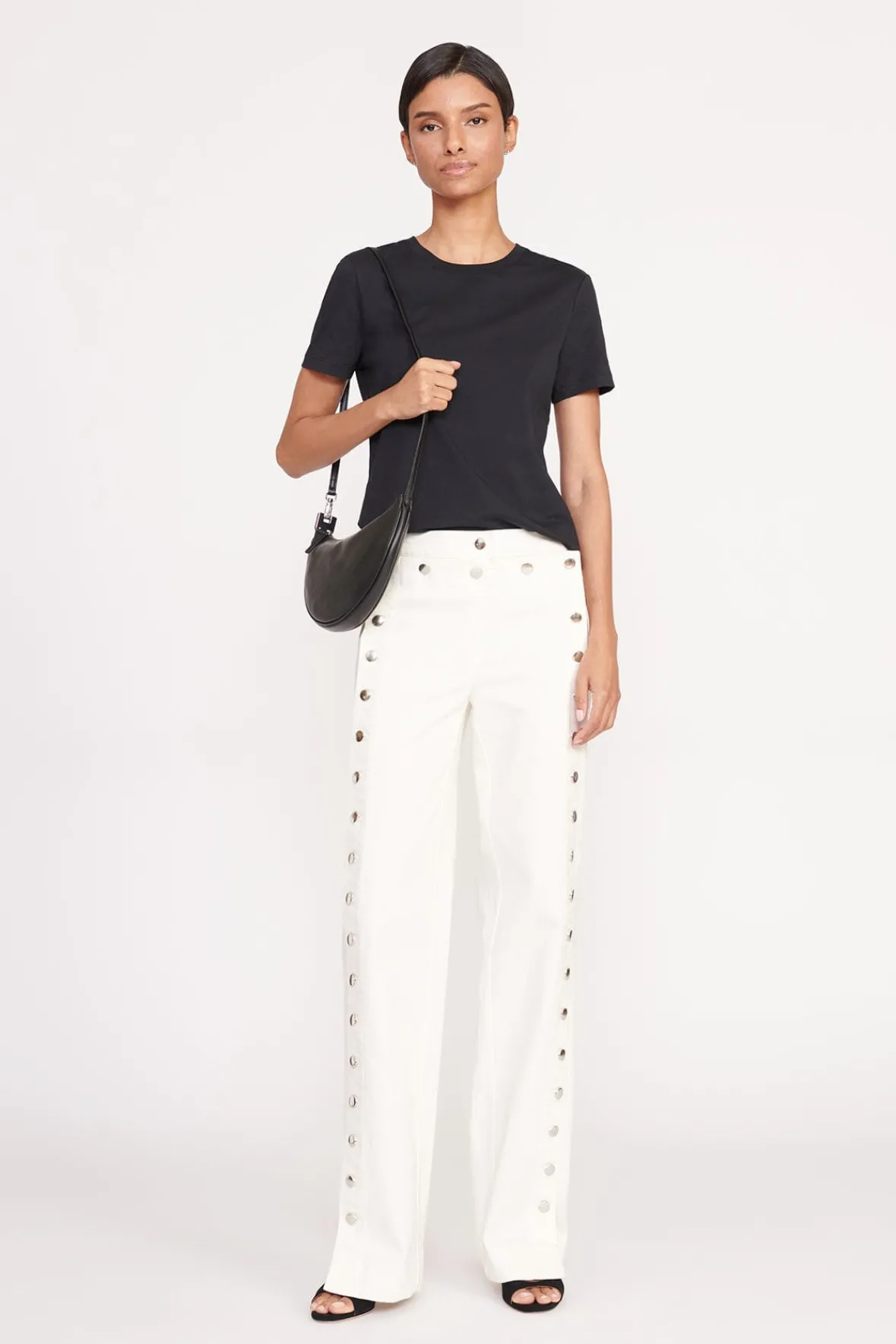 Crossbody<STAUD WALKER CROSSBODY BAG BLACK