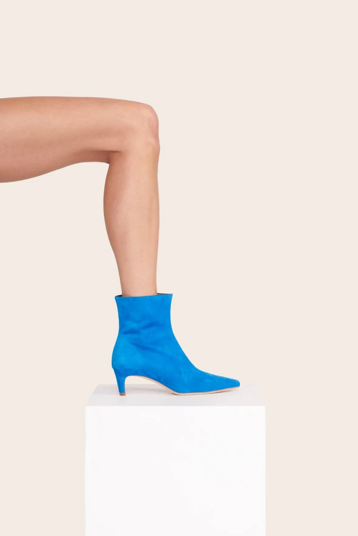 The Boot Shop<STAUD WALLY ANKLE BOOT DIRECTOR BLUE SUEDE DIRECTORBLUESUEDE