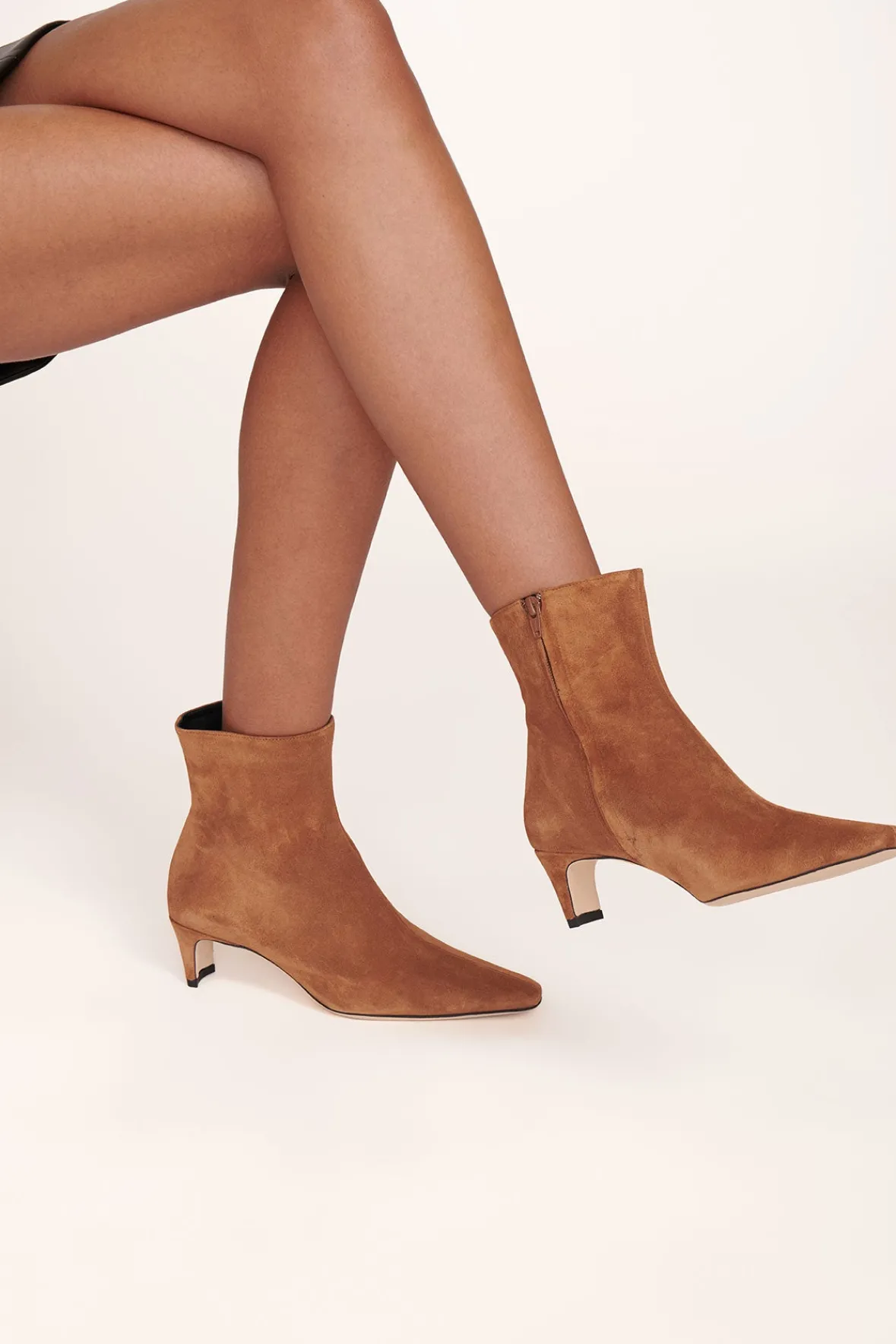 Boots|The Boot Shop<STAUD WALLY ANKLE BOOT TAN SUEDE TANSUEDE
