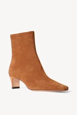 Boots|The Boot Shop<STAUD WALLY ANKLE BOOT TAN SUEDE TANSUEDE