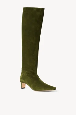 Boots|The Boot Shop<STAUD WALLY BOOT SUEDE OLIVE