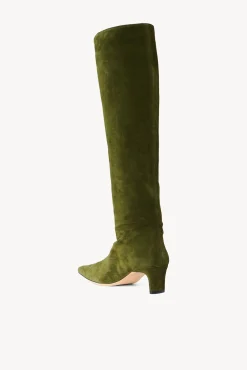Boots|The Boot Shop<STAUD WALLY BOOT SUEDE OLIVE