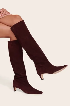 Boots|The Boot Shop<STAUD WALLY BOOT   SUEDE PLUM