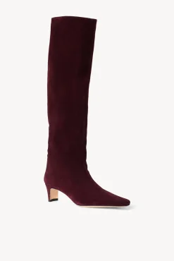 Boots|The Boot Shop<STAUD WALLY BOOT   SUEDE PLUM