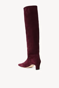 Boots|The Boot Shop<STAUD WALLY BOOT   SUEDE PLUM