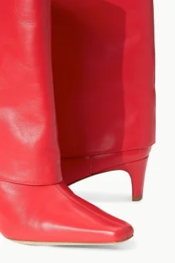 The Boot Shop<STAUD WALLY FOLDOVER BOOT  RED ROSE REDROSE