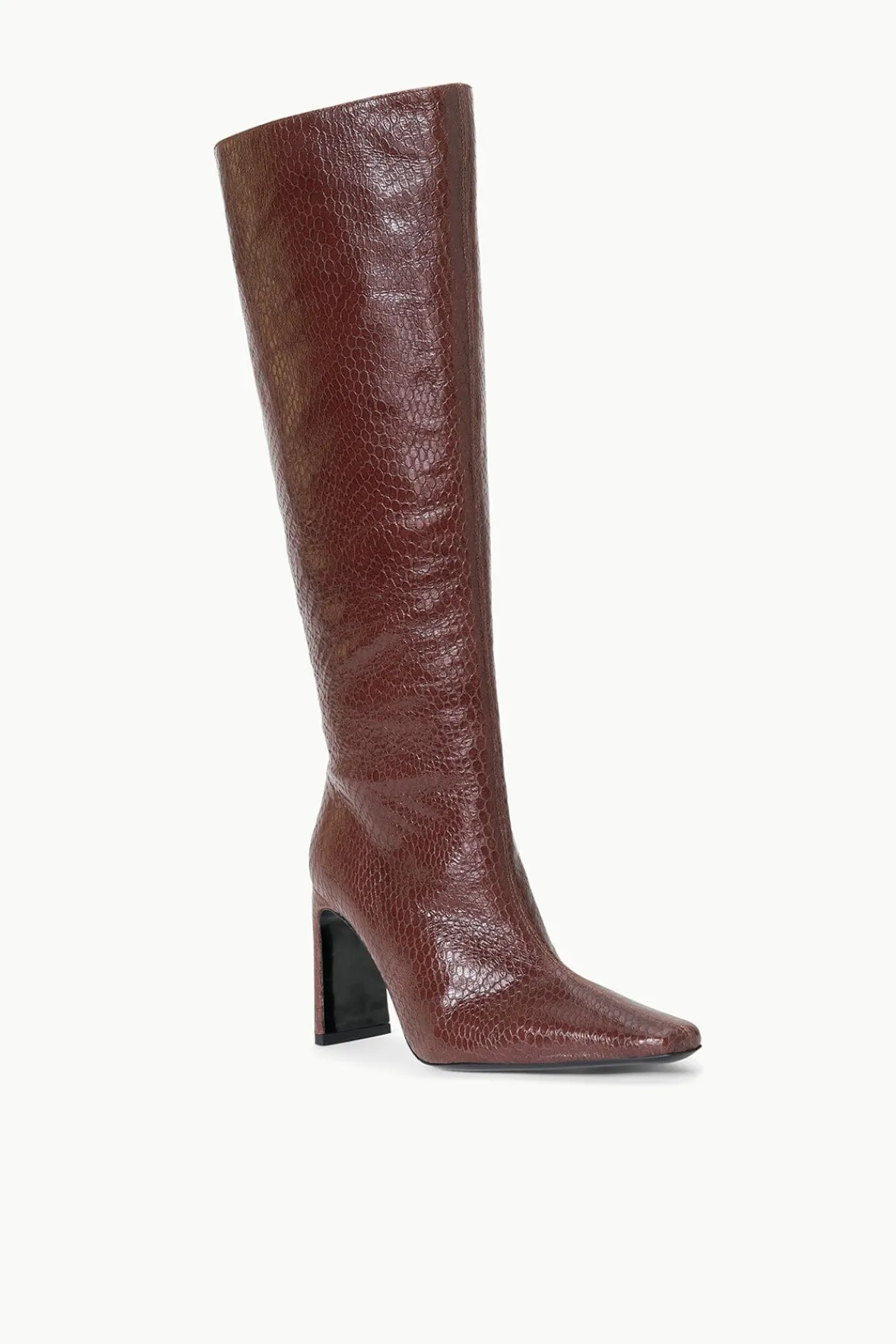 The Boot Shop|Boots<STAUD WALLY HIGH HEEL BOOT MAHOGANY