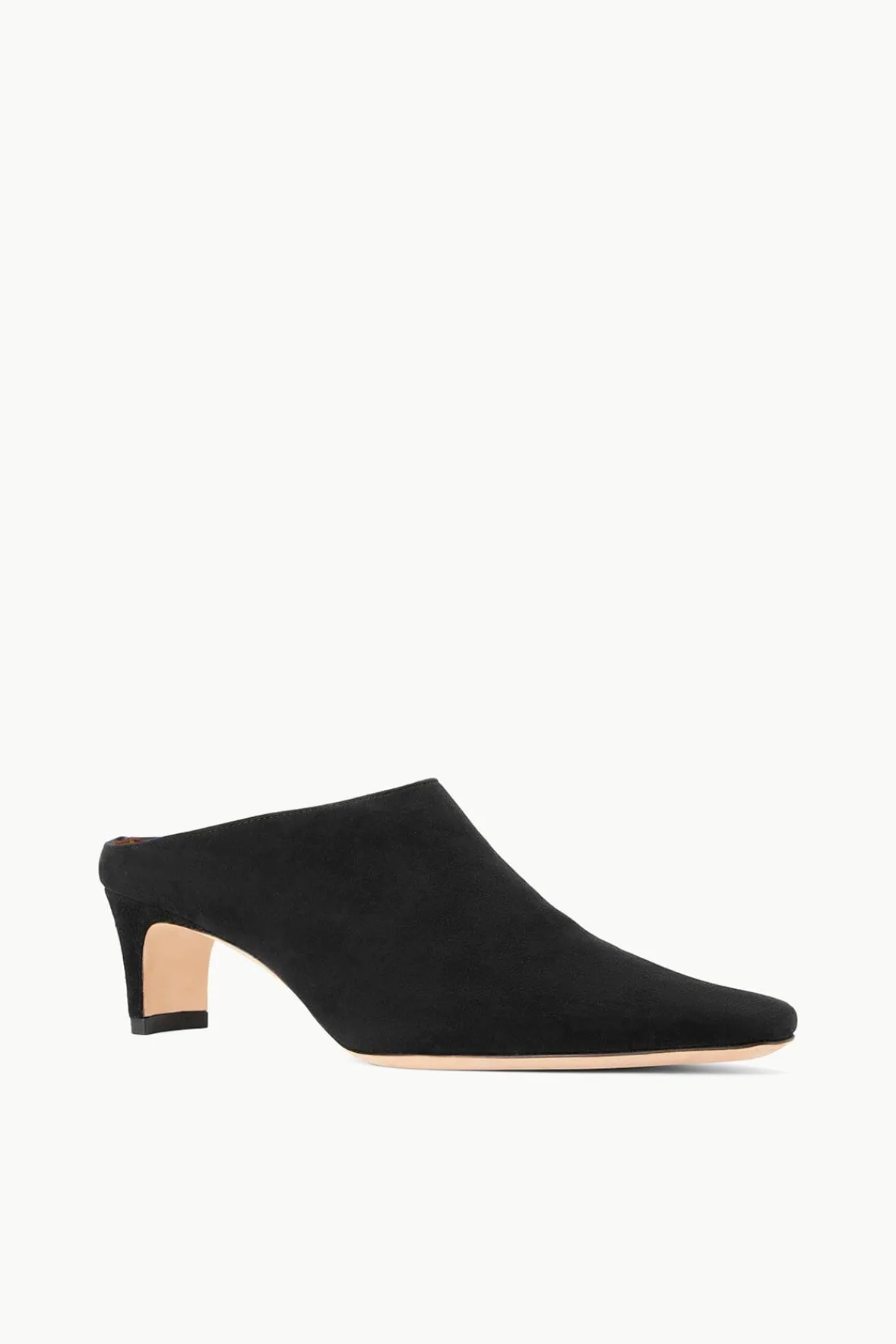 The Boot Shop|Mules & Flats<STAUD WALLY MULE BLACK SUEDE BLACKSUEDE