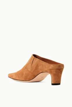 The Boot Shop|Mules & Flats<STAUD WALLY MULE TAN SUEDE TANSUEDE