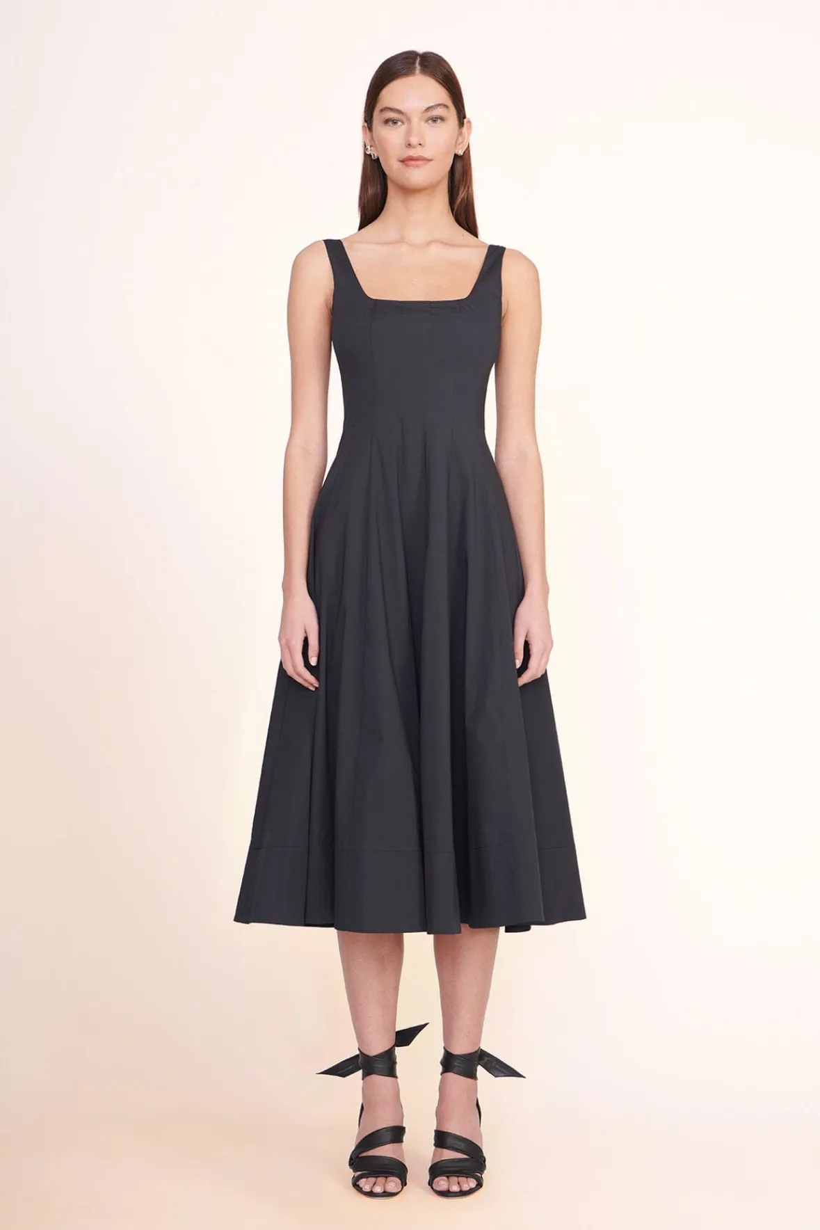 Best Sellers|Poplin Shop<STAUD WELLS DRESS BLACK