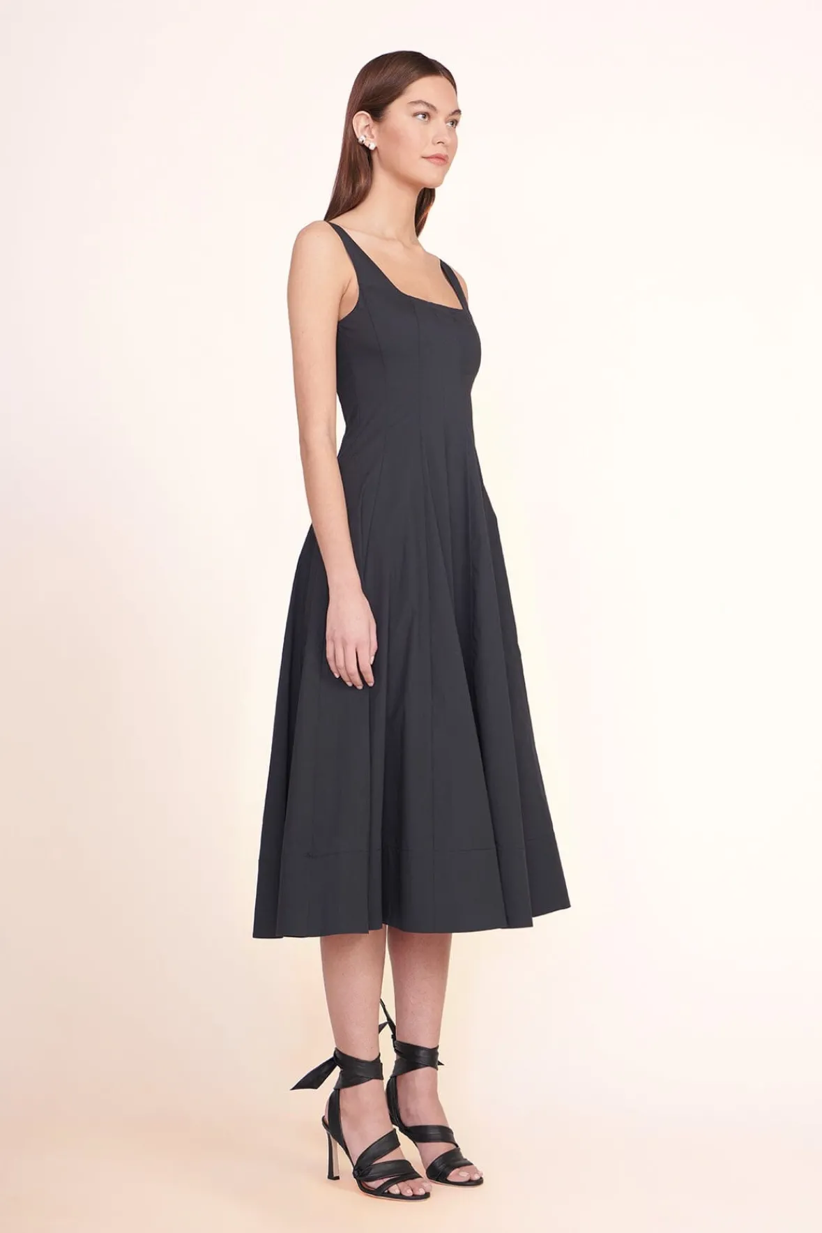Best Sellers|Poplin Shop<STAUD WELLS DRESS BLACK