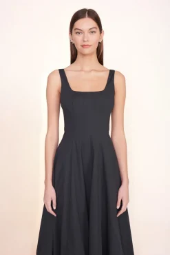 Best Sellers|Poplin Shop<STAUD WELLS DRESS BLACK