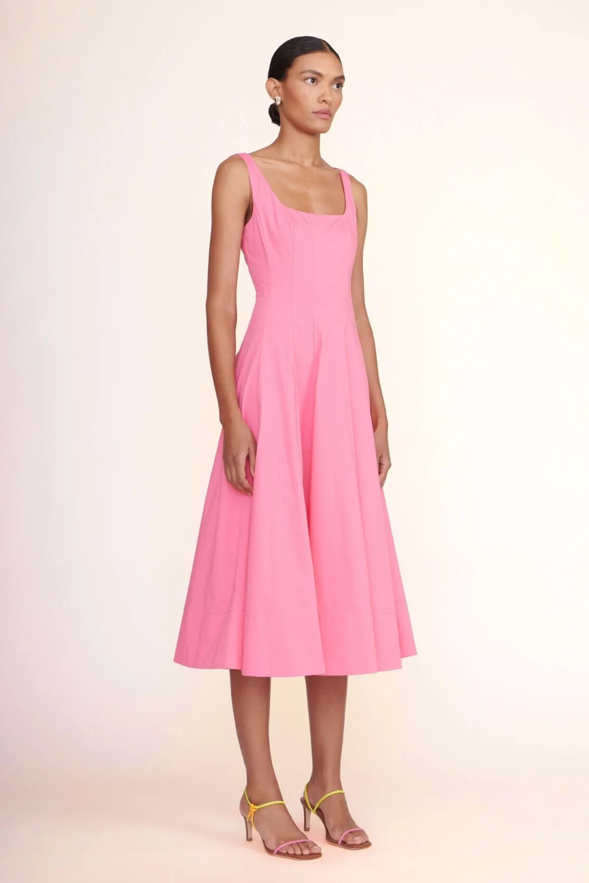 Poplin Shop<STAUD WELLS DRESS PLUMERIA