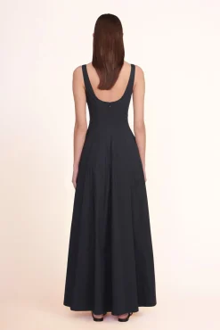 Poplin Shop|The Wells Dress<STAUD WELLS MAXI DRESS BLACK
