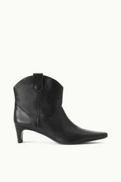 Boots|The Boot Shop<STAUD WESTERN WALLY ANKLE BOOT   BLACK