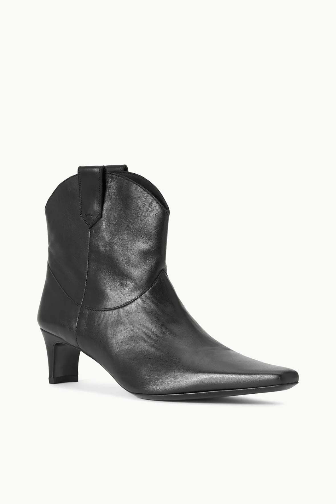 Boots|The Boot Shop<STAUD WESTERN WALLY ANKLE BOOT BLACK