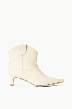 Boots|The Boot Shop<STAUD WESTERN WALLY ANKLE BOOT   CREAM