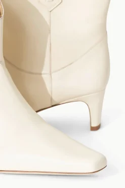 Boots|The Boot Shop<STAUD WESTERN WALLY ANKLE BOOT CREAM