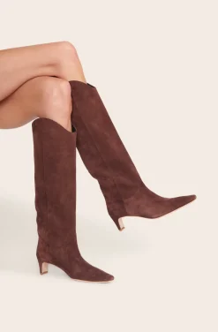 Boots|The Boot Shop<STAUD WESTERN WALLY BOOT  MAHOGANY SUEDE MAHOGANYSUEDE