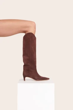 Boots|The Boot Shop<STAUD WESTERN WALLY BOOT MAHOGANY SUEDE MAHOGANYSUEDE