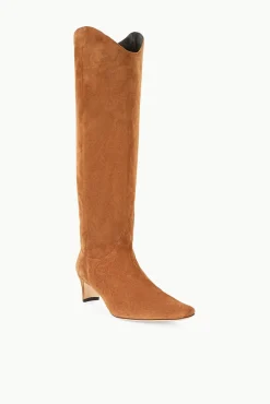 The Boot Shop|Boots<STAUD WESTERN WALLY BOOT  TAN SUEDE TANSUEDE