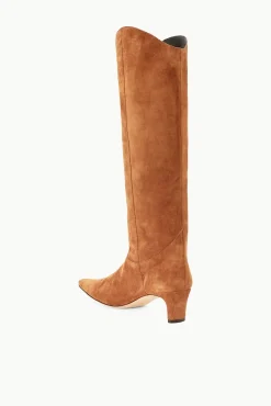 The Boot Shop|Boots<STAUD WESTERN WALLY BOOT  TAN SUEDE TANSUEDE