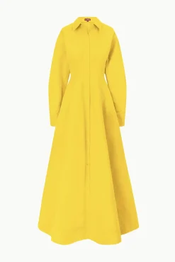 Dresses<STAUD WINONA DRESS   HONEY