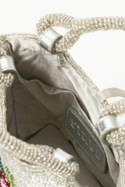 Crossbody|Beaded<STAUD ZOE BEADED BAG DIAMOND ROSE DIAMONDROSE