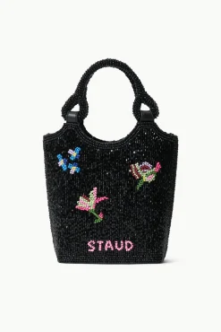 Crossbody|Beaded<STAUD ZOE BEADED BAG  FIRST BLOOM NIGHT FIRSTBLOOMNIGHT