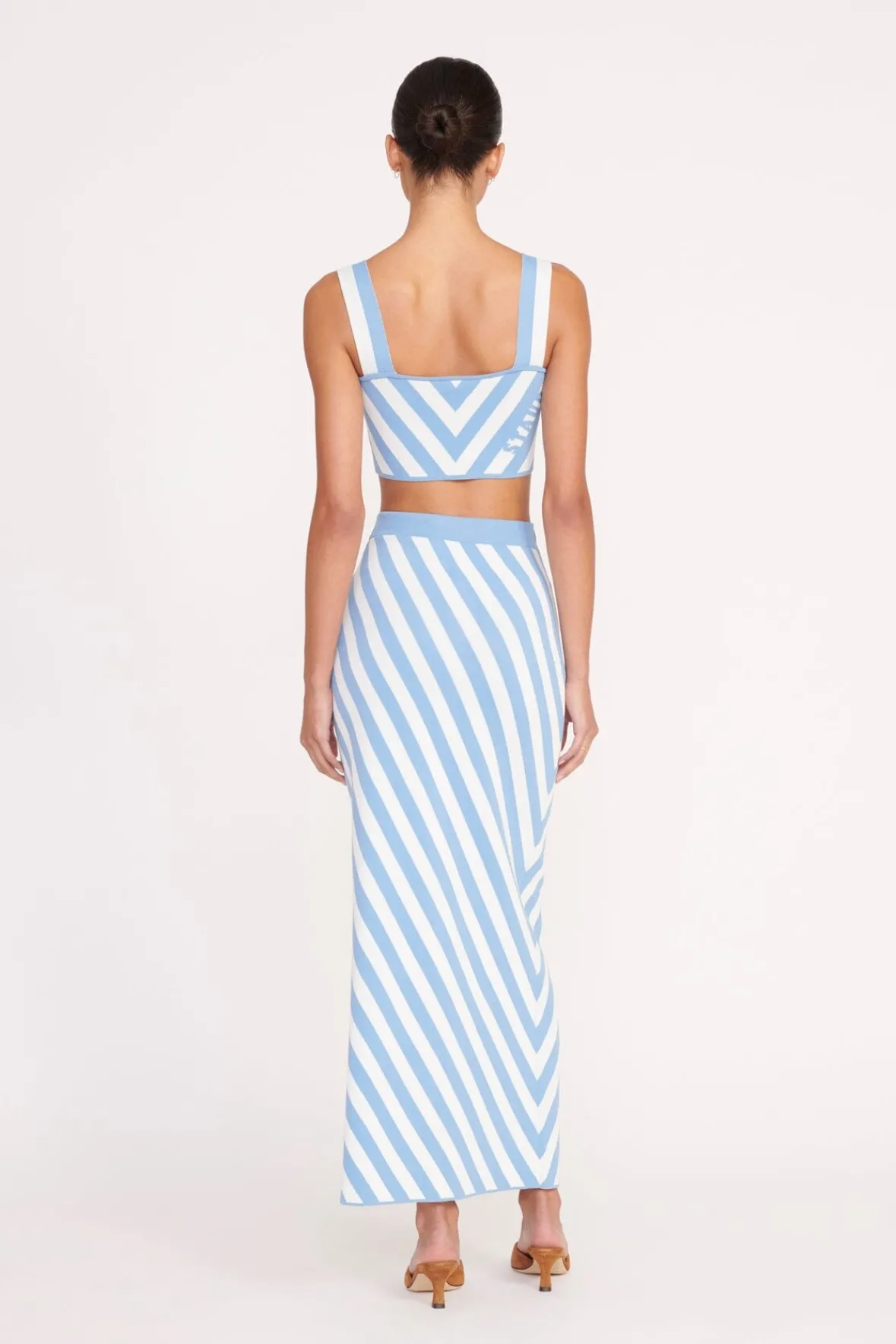 Tops<STAUD ZOLA TOP BLUE SEASHORE STRIPE BLUESEASHORESTRIPE